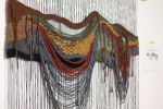 Mountain Modern Wall Hanging #3 | Tapestry in Wall Hangings by MossHound Designs | Coen & Columbia in Vancouver. Item composed of cotton and fiber in mid century modern or contemporary style