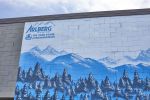 Arlberg Ski & Surf Shops mural | Murals by Jared Goulette | The Color Wizard