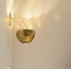 Iris Sconce - Brass or Stainless | Sconces by lightexture | The Hill at Muza in Troy. Item made of brass