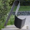 Poised 17 | Public Sculptures by Joe Gitterman Sculpture | CT Gold & Silver in Washington. Item made of steel