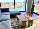 Custom Wooden Coffee Table - Live Edge Coffee Table | Tables by Tinella Collection. Item composed of walnut and synthetic in contemporary or country & farmhouse style