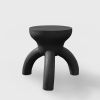ELEMENTOS Water Stool Sandblasted Pine By Daniel Couttolenc | Chairs by Daniel Couttolenc. Item composed of wood compatible with boho and contemporary style