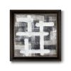 Crossroads No. 1 - Original mixed-media abstract | Mixed Media in Paintings by J. Kent Martin. Item made of wood compatible with mid century modern and contemporary style