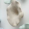 Porcelain Flowers Wall Sculpture, wall art installation | Wall Hangings by MAAP Studio. Item composed of ceramic in minimalism or contemporary style