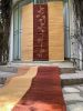 Unique and Upscale: Irregularly Shaped Sea Rush Rug | Runner Rug in Rugs by LA FIBRE ARTISANALE. Item made of fiber works with boho & contemporary style