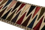 Vintage Shiraz Persian Accent Rug with Colorful Geometric | Area Rug in Rugs by Rug and Kilim
