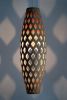 Bamboo Light Hexagonal Cigar 105 | Pendants by ADAMLAMP. Item made of bamboo works with minimalism & contemporary style