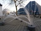 Solar Fields (Winter Fields) | Public Sculptures by Tonya Hart | Ontario Place Corporation in Toronto. Item composed of synthetic