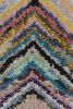 Vintage Moroccan Rug with Polychromatic Chevron Patterns | Area Rug in Rugs by Rug and Kilim