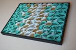 No. 22 Acoustic Diffuser Panel - Gradient Modern Abstract | Wall Sculpture in Wall Hangings by Joseph A