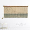 Neutral home decoration- Zorke XXXIII- Wall Art | Macrame Wall Hanging in Wall Hangings by Olivia Fiber Art. Item composed of wood and wool in minimalism or mid century modern style