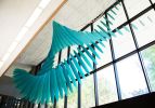 Cleveland State University - Commission | Public Sculptures by Virginia Kistler | Cleveland State University in Cleveland. Item made of steel with synthetic