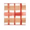 Chowk Red Cotton Table Napkin ( set of 4 ) | Linens & Bedding by Studio Variously. Item composed of cotton