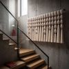 Large Textile Art, Acoustic Fiber Sculpture | Macrame Wall Hanging in Wall Hangings by Sarmal Design. Item made of cotton & metal compatible with minimalism and japandi style