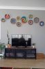 Set of 10 Colourful African Wall Plates | Decorative Plate in Decorative Objects by Sarmal Design. Item composed of fiber in boho or minimalism style