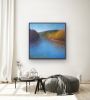 Russian River Afternoon | Oil And Acrylic Painting in Paintings by Victoria Veedell. Item made of canvas compatible with contemporary style