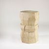 Callen Beached Wood End Table | Tables by Pfeifer Studio. Item made of wood works with boho & minimalism style