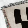 Abstract woven throw blanket. 01 | Linens & Bedding by forn Studio by Anna Pepe. Item made of cotton