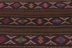 Vintage Persian Soumak Kilim, Rich Ground with Jewel Tone | Area Rug in Rugs by Rug and Kilim