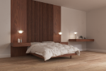 Masters Bed | Bed Frame in Beds & Accessories by FAB&MADE | Private Room NYC in Queens. Item composed of oak wood in minimalism or mid century modern style