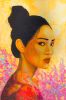 Constance | Mixed Media in Paintings by J Max Art. Item made of canvas works with contemporary & eclectic & maximalism style