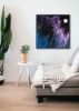 Luna Borealis | Oil And Acrylic Painting in Paintings by Catherine Twomey | Asheville NC Home Crafts in Asheville. Item composed of synthetic