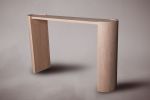 Narrow Console Table. Console Table. Marble Console Table. | Tables by HamamDecor LLC. Item composed of marble compatible with minimalism and contemporary style