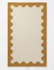 Handwoven Woolen Yellow Runner Rug | Rugs by Evergreen Carpets. Item made of wool works with boho & minimalism style