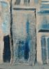 Empreintes | Oil And Acrylic Painting in Paintings by Sophie DUMONT.. Item composed of wood and canvas in minimalism or contemporary style