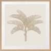 Tropical Plantation - 1 & 2 & 3 - Tan - Framed Art | Prints by Patricia Braune. Item made of paper