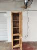Model #1094 - Custom Linen Tower | Storage Stand in Storage by Limitless Woodworking. Item composed of maple wood in mid century modern or contemporary style