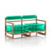 Yoko Wood Sofa Eko | Couch in Couches & Sofas by MOJOW DESIGN. Item composed of synthetic