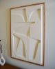 02 Plaster Relief | Wall Sculpture in Wall Hangings by Joseph Laegend. Item composed of oak wood compatible with minimalism and mid century modern style