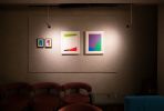 Accept (clipping series - Be conveyed) | Oil And Acrylic Painting in Paintings by Kotaro Machiyama | En Dehors〜アンディオール〜 in Minato City. Item composed of paper compatible with japandi and art deco style