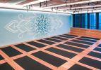 Blue Mandala Yoga Studio Mural | Murals by Urbanheart | Century Avenue in Pudong Xinqu. Item made of synthetic