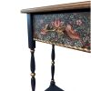 Statement Console Table Inspired by English Cottage Style | Tables by Birds and Gardens Inc. Item made of wood works with eclectic & maximalism & modern style