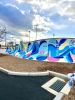 Bianca Romero Beach Skatepark | Street Murals by Bianca Romero