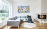 Abstraction 112. | Oil And Acrylic Painting in Paintings by IRYNA KASTSOVA. Item made of canvas works with modern style