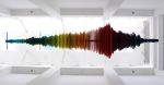Space Rainbow | Sculptures by MJO Studios. Item made of wood with synthetic