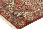 Rug & Kilim’s Heriz Style Rug in Red and Pink with Medallion | Area Rug in Rugs by Rug and Kilim
