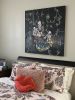 Private Home | Oil And Acrylic Painting in Paintings by Andrea Borsuk. Item made of canvas with synthetic