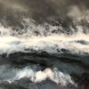 Beauty in a Storm | Oil And Acrylic Painting in Paintings by Skevi - Your Abstract Artist. Item composed of wood & synthetic