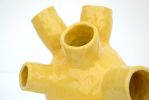 Hydra Vase - Yellow | Vases & Vessels by niho Ceramics. Item composed of stoneware in minimalism or contemporary style