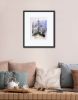 Watercolour landscape | Drawing in Paintings by Oplyart. Item composed of paper in contemporary or country & farmhouse style