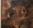 zian ✦ SOLD | Oil And Acrylic Painting in Paintings by VISCERAL HOME STUDIO. Item composed of wood & canvas compatible with mid century modern and contemporary style