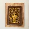 Sculptural Wall Decor – Antique Chinese Giltwood Openwork | Wall Sculpture in Wall Hangings by Loom&Drift. Item composed of wood in country & farmhouse or art deco style