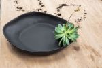 Matte Black Serving Pieces | Serving Bowl in Serveware by Laura Letinsky. Item made of ceramic