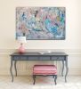 "Peaceful" | Oil And Acrylic Painting in Paintings by Shirly Maimom Art. Item made of canvas works with contemporary & art deco style