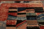 Rug & Kilim's Modern Geometric Traditional Red and Blue Wool | Area Rug in Rugs by Rug and Kilim
