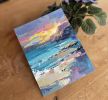 "Mystical Sunset" oil painting | Oil And Acrylic Painting in Paintings by OXYPOINT. Item made of canvas compatible with minimalism and contemporary style